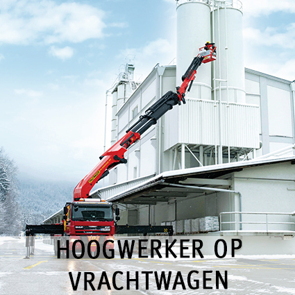 HOOGWERKER OP VRACHTWAGEN