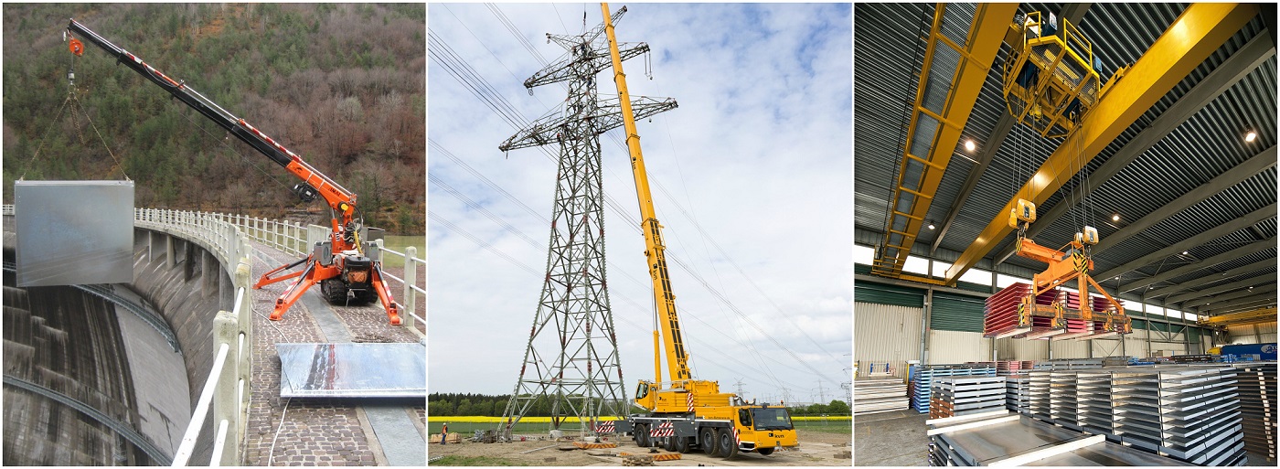 Minihijskraan mobiele telescoopkraan rolbrug