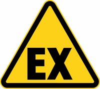 waarschuwing atex explosie risico