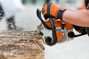 kettingzaag zaagsnedes Stihl