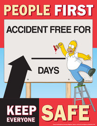 simpsons safety arbeidsongeval