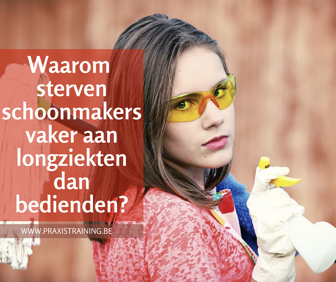 waarom overlijden schoonmakers vaker aan longziekten