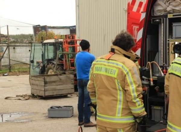 Fruitboer sterft onder heftruck