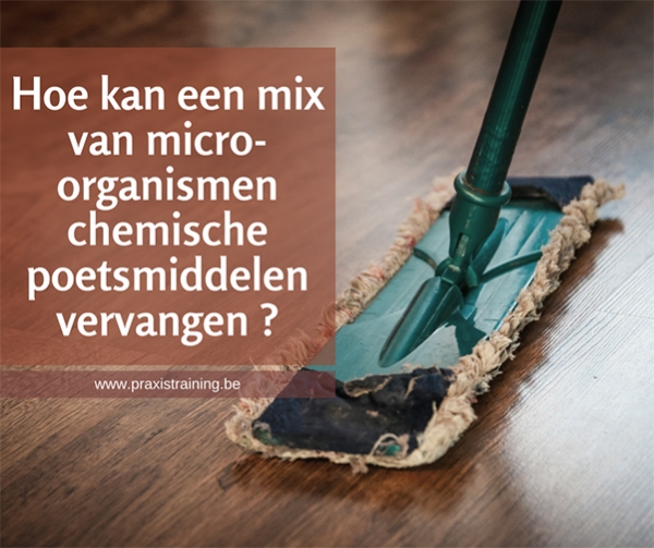 Schoonmaken met bacteriën