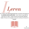 Het welzijnsalfabet: L van &#039;leren&#039;