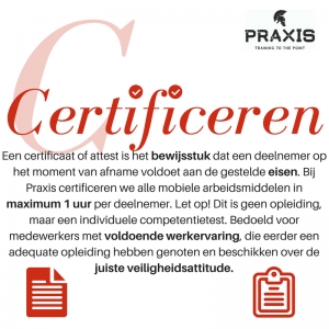 Het welzijnsalfabet:  C van &#039;certificeren&#039;