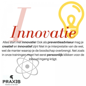 Het welzijnsalfabet: I van &#039;Innovatie&#039;