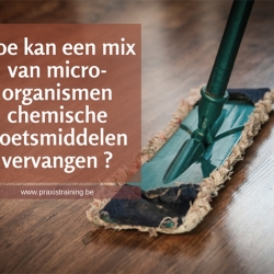 Schoonmaken met bacteriën