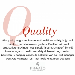 Het welzijnsalfabet: Q van 'quality'