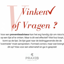 Het welzijnsalfabet: V van 'vinken' of 'vragen'